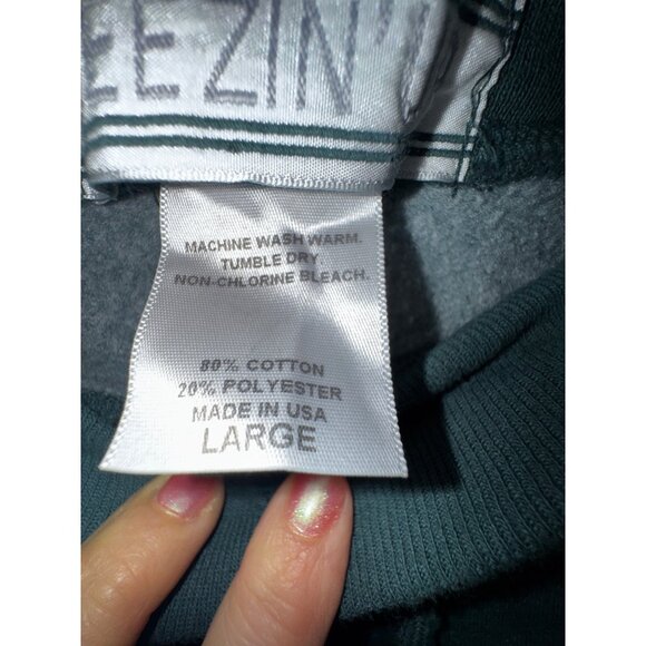 Men's East Hampton Green Sweatpants By breezin Up Large Casual Pants Gym Retro - Picture 5 of 6